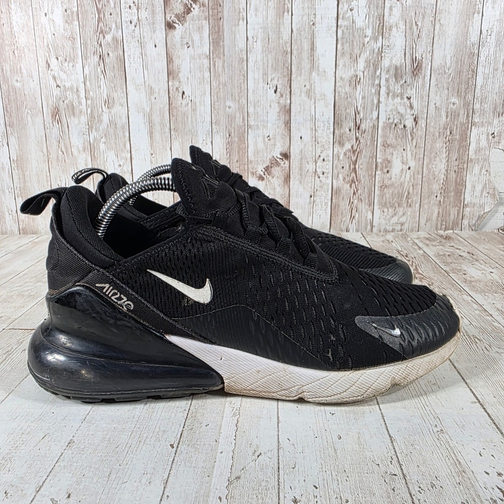 Nike Air Max 270 Black White Anthracite Men AH8050-002 Size 9
